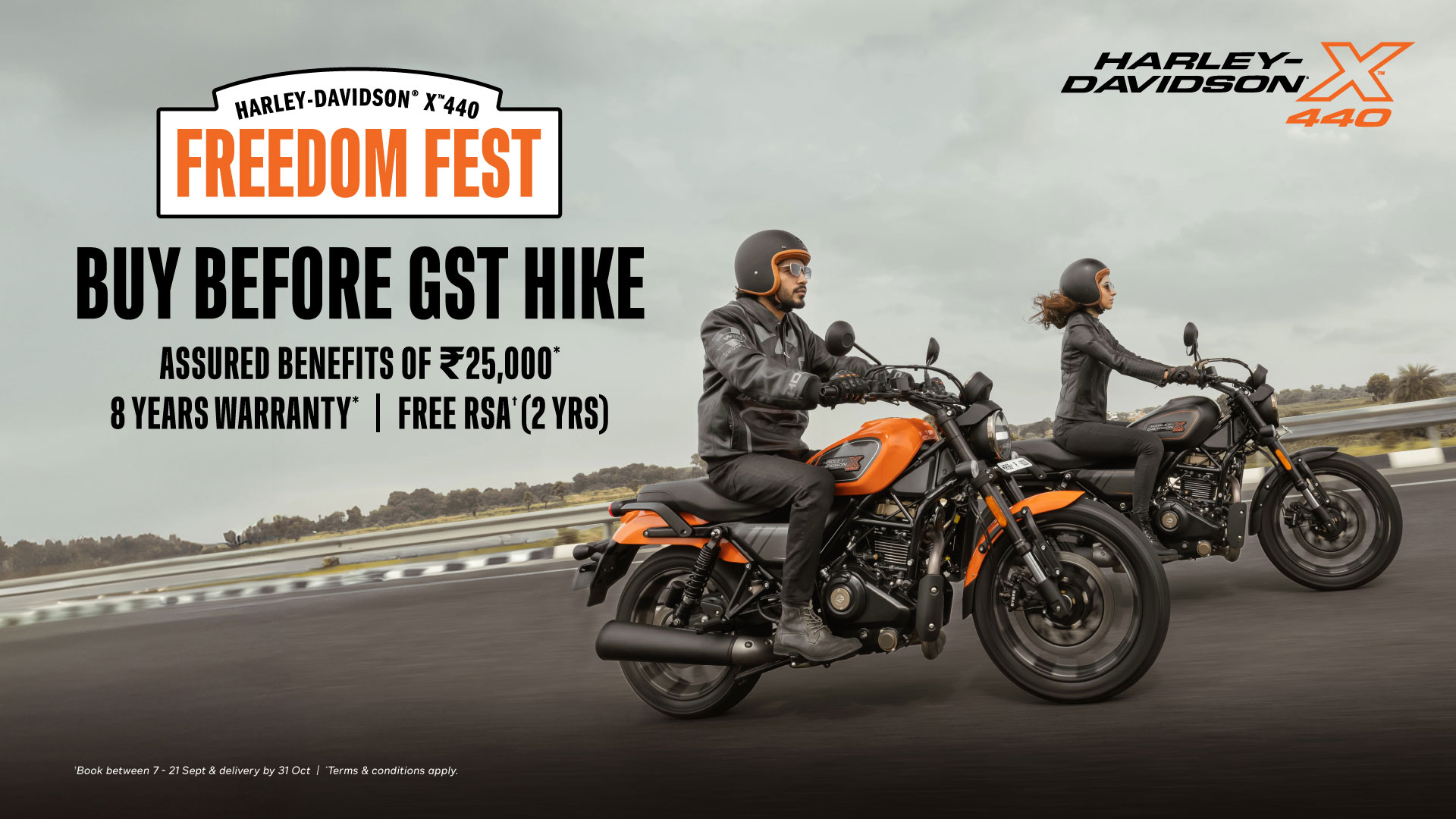Harley-Davidson X440 Web Banner